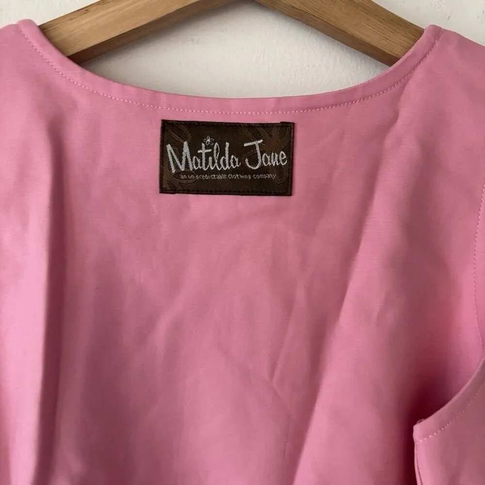 Matilda Jane Paint By Numbers Calypso Dress Girls Pink Red Twirl Size‎ 8 Party